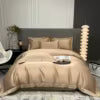 Set lenjerie de pat 4 piese, 5 stele, bumbac cu fir lung, husă pilotă 200-240 cm – Hotel & Home