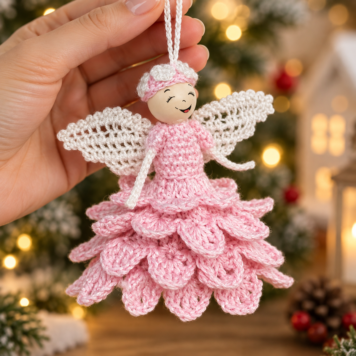 Îngeraș croșetat handmade